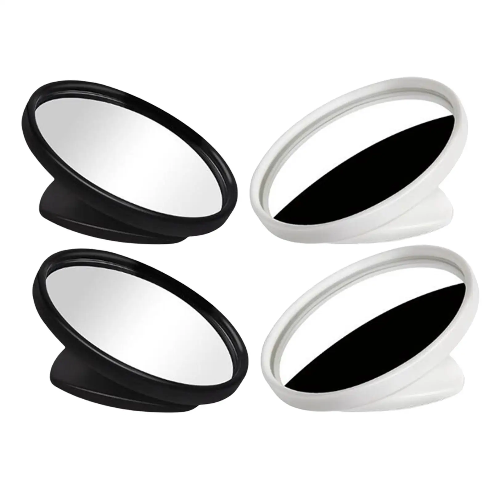 

Set of 2 49mm Convex Blind Spot Mirror Car Rear View Mirror Wide Angle Small