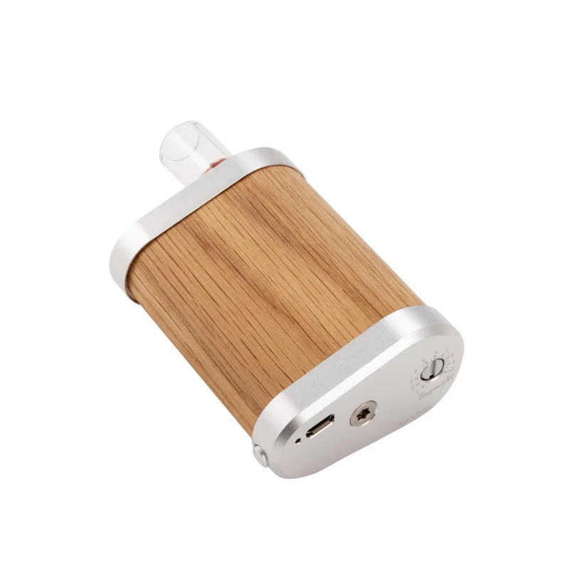 

Tinymight Electric Dab Rig Starter Kit High Quality Dry Herb Vapor Pipe Portable Solid Wood Dry Barbecue Smoking Accessories