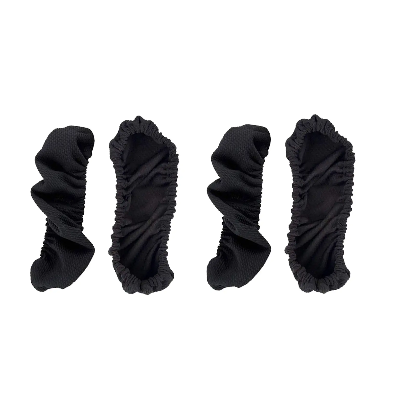 

4pcs Slipcover Accessories Removable Stretch Pad Black Armrest Simple Office Chair Arm Cover Wheelchair Modern Washable Home