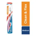 Зубная щетка Aquafresh Аквафреш Clean and Flex средней жесткости, уход за полостью рта