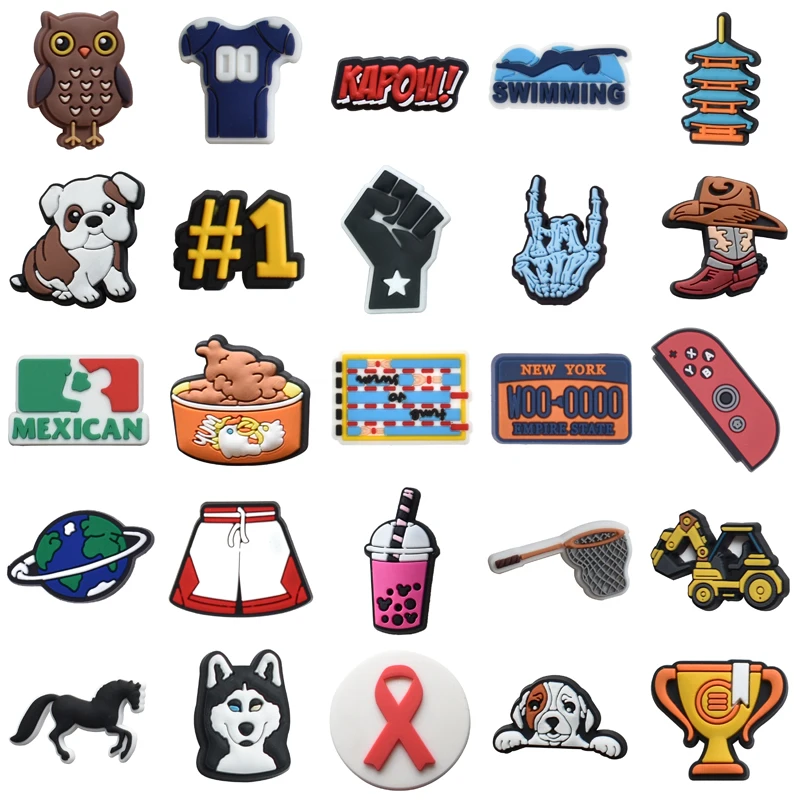 

Boy Shoe Charms Gifts Shoes Accessories Men Decorations for Crocs Set Jeans Packs Para Pins Wholesale Bulk Women Charm Kids Girl