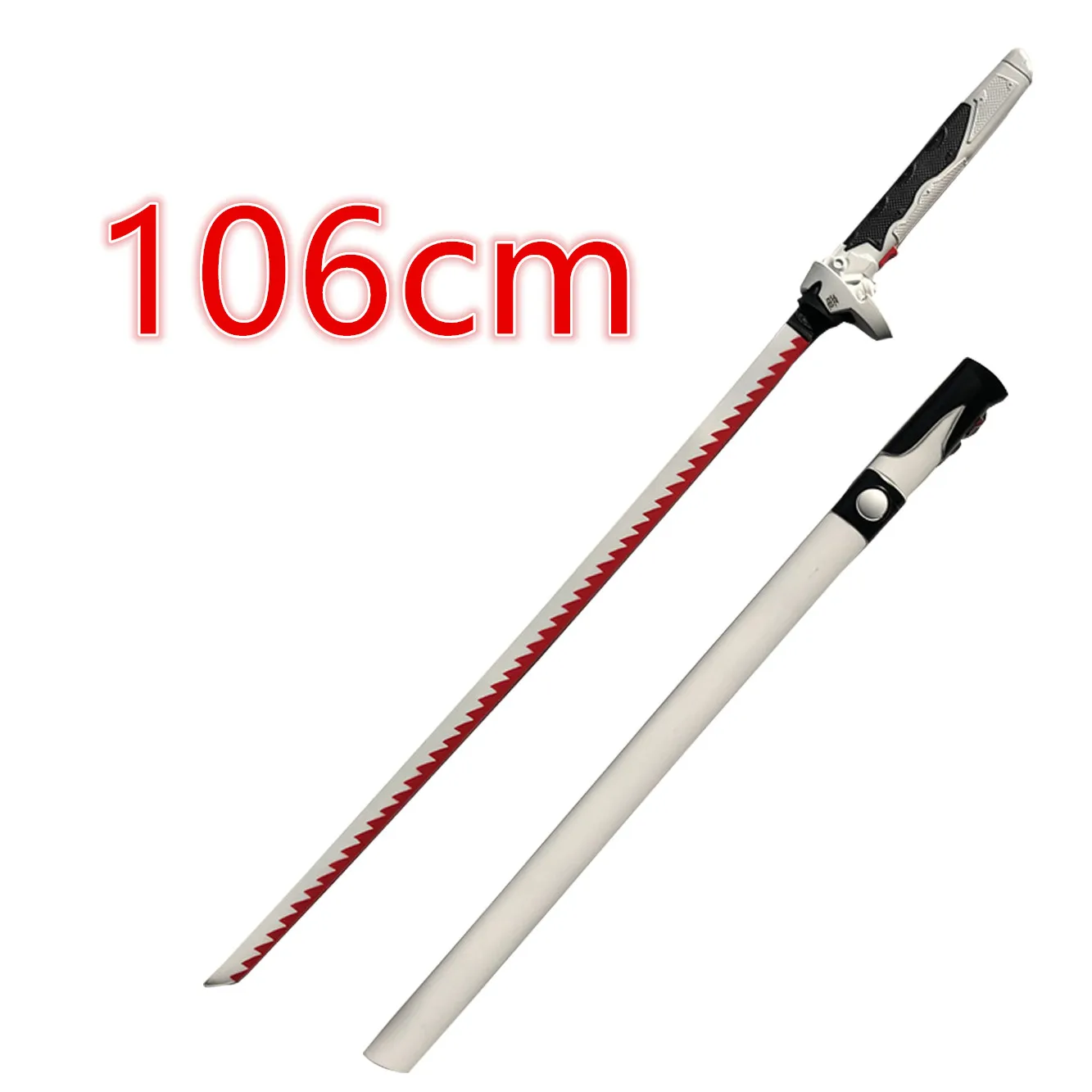 

Overwatch Cosplay Game Genji Evil Spirit Sheath Knife Shimada Genji Katana Role Play Game PU Weapon 106cm Model Toy Prop Sword