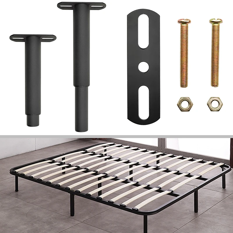 Slat Support Legs Metal Furniture Support Feet Home