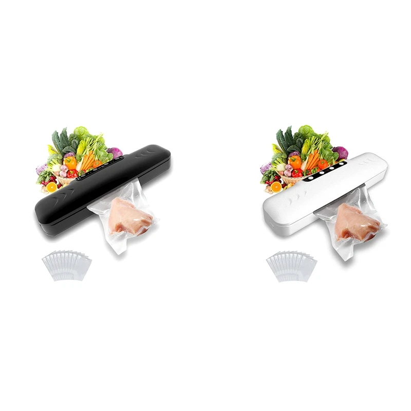 

Vacuum Sealer Machine Compact Design Food Preservation Bags Dry Moist Fresh Modes Food Vacuum Sealer EU Plug