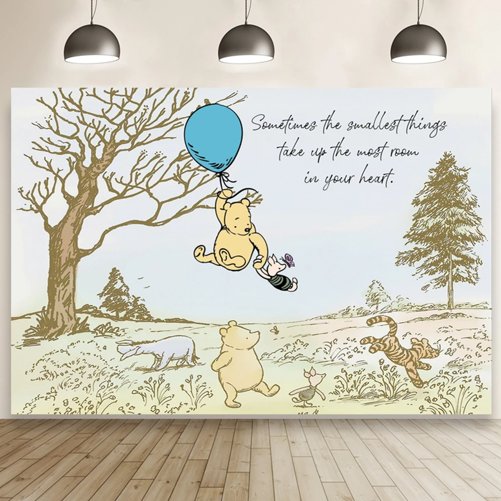 Фон для фотосъемки с изображением воздушных шаров