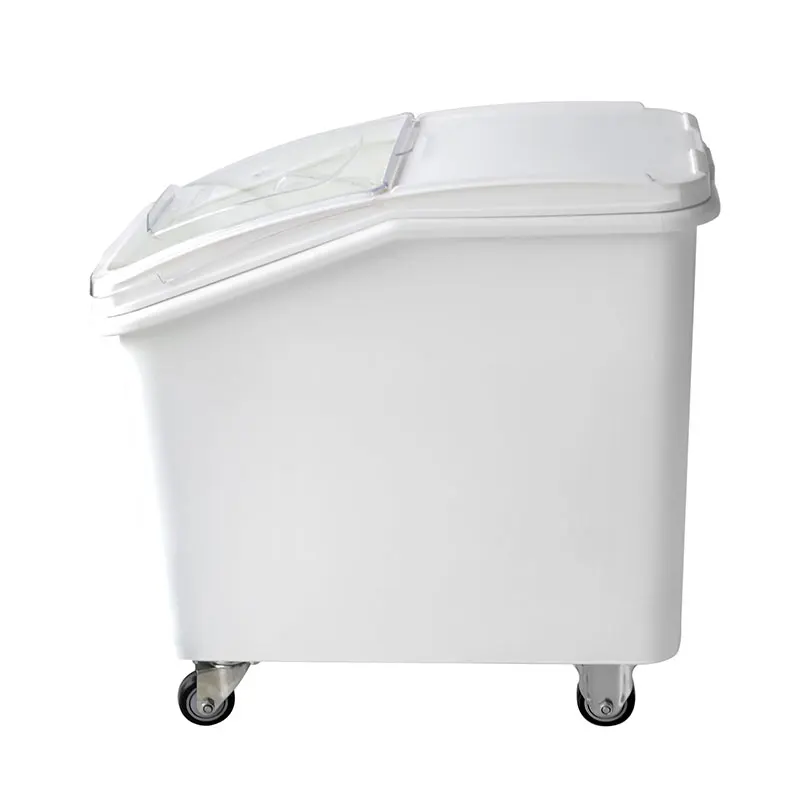 

81L/102L NSF listing Movable Food Storage Flour Bin Ingredient Bins