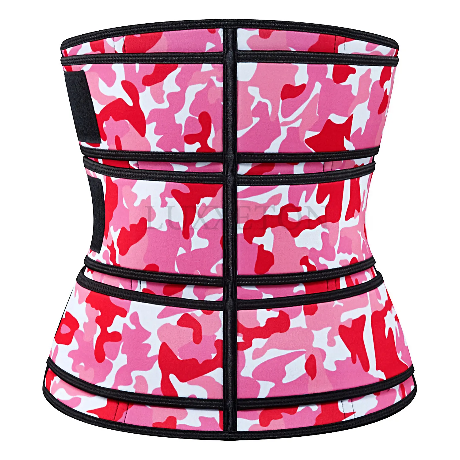 

Army Blue Pink Waist Trainer Corset Shaper Underbust Bustier Triple 3 Belts Slimming Cincher Girdle Korset Slimming Waisttrainer