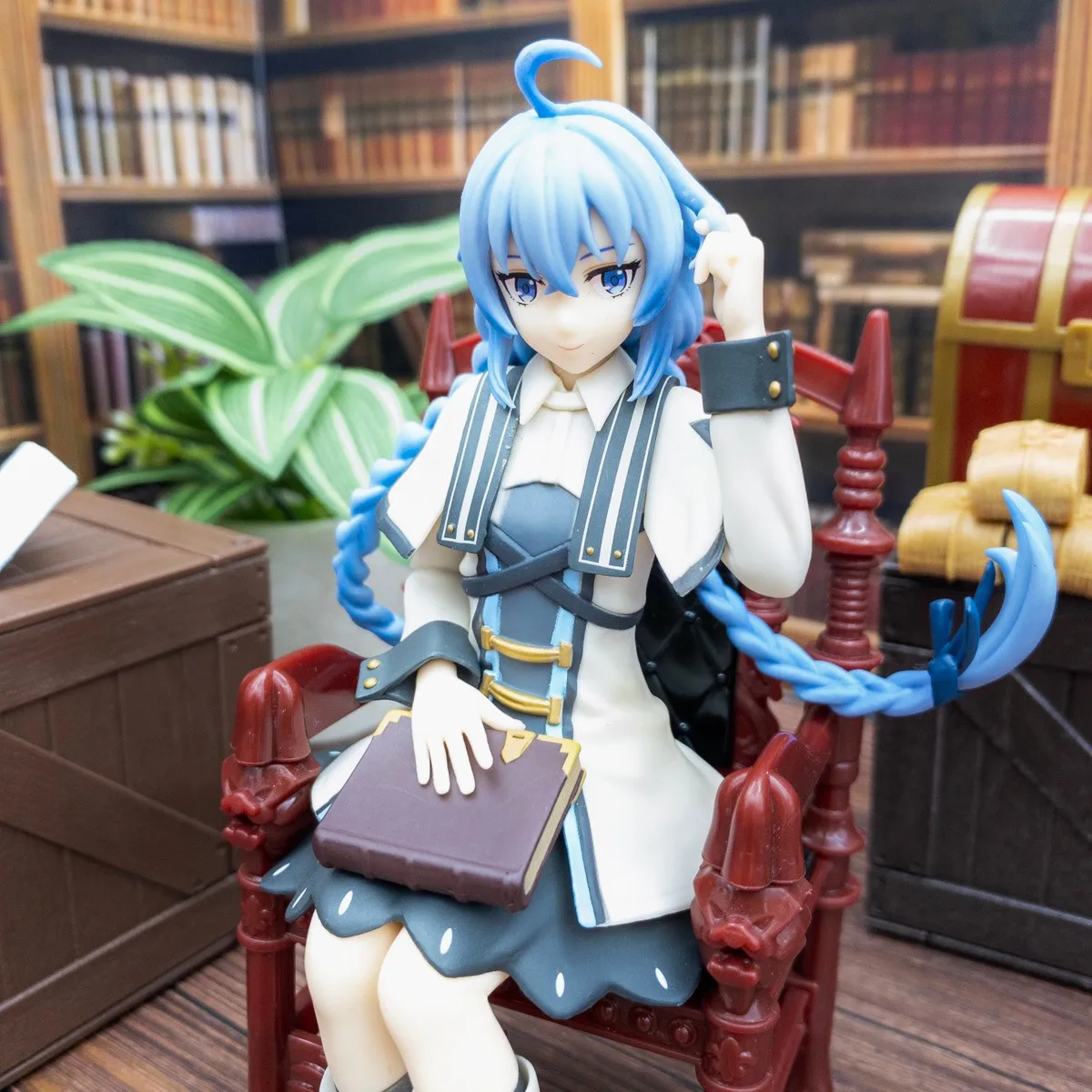 Фото 14 см аниме Mushoku Tensei Isekai Ittara Honki Dasu Roxy Migurdia фигурка стопора для лапши модель игрушка фигурка №3