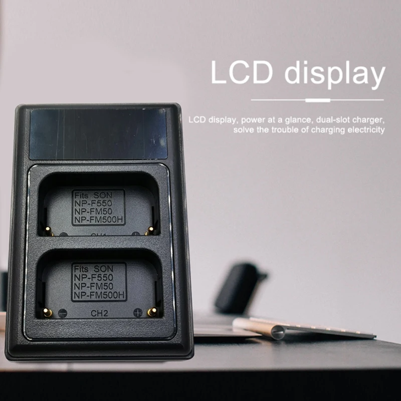 Двойное зарядное устройство USB для Sony DSLR A200 A300 A350 A450 A500 A550 A560 A580 A700 A850 A900 |