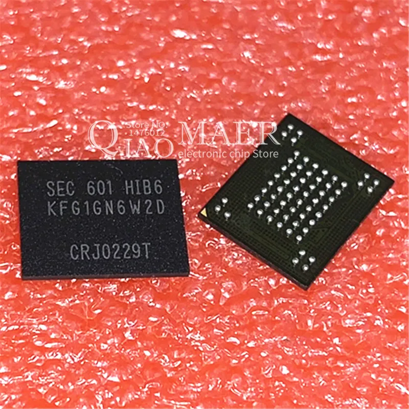 5 шт./партия, Φ KFG1GN6W2D HIB6 BGA