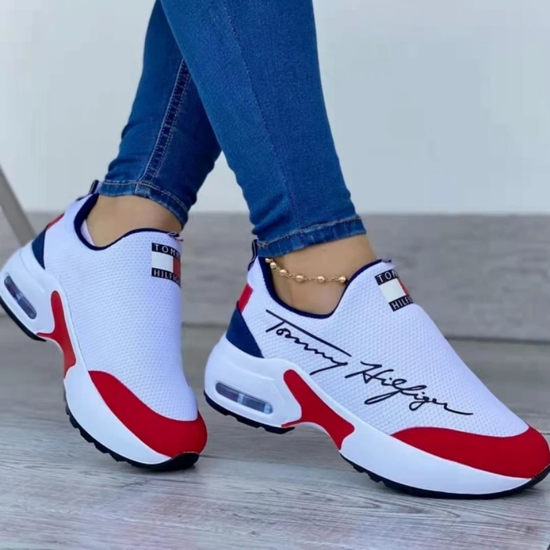 

Women Sandals Platform Solid Color Flats Ladies Shoes Casual Breathable Wedges Shoes Ladies Walking Sneakers Zapatillas Mujer