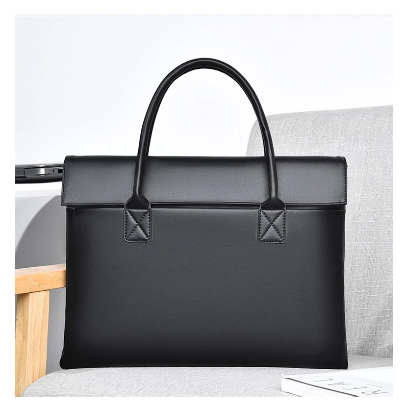 

2022 New Laptop Bag Sleeve Case 13 13.3 14 Inch Waterproof for Macbook Air Thin Notebook Bag Business Simple Portable Briefcase
