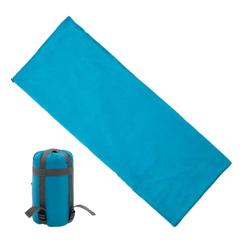 

Ultralight Sleeping Bag Portable Outdoor Camping Hiking Hotel Single Liner Folding Travel Lightweight Envelope Bedding 75*190cm