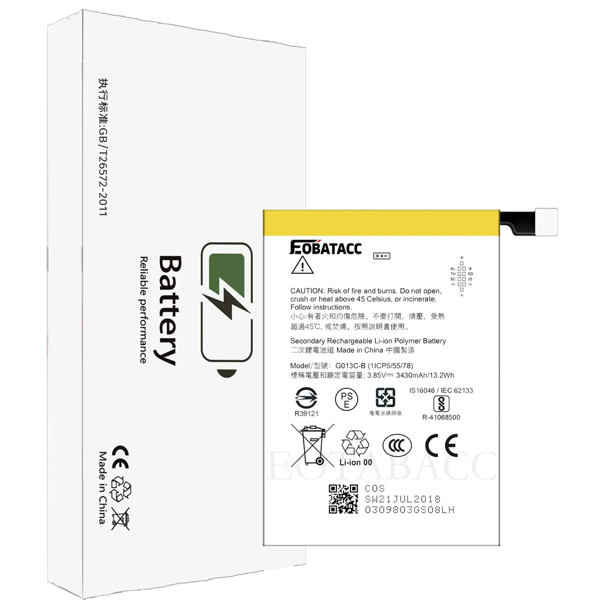 EOTABACC 100% новый оригинальный аккумулятор G013C-B для HTC Google Pixel 3 XL 3XL телефона +