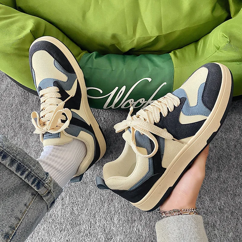 Men Casual Shoes Fashion Design Sneakers Spring  Autumn Sneakers Casual All-match Flat Men Shoes Women Flat Shoes Couple Shoes