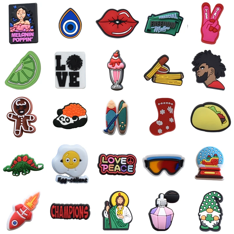 

Boy Shoe Charms Girl Decorations for Crocs Kids Women Charm Wholesale Bulk Shoes Accessories Gifts Set Jeans Packs Men Para Pins