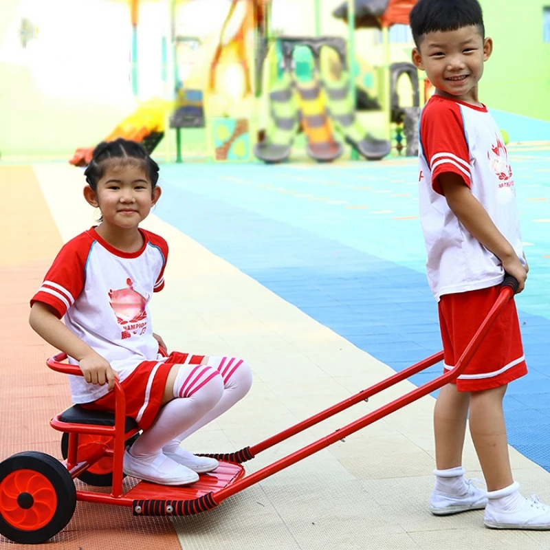 

For Kindergarten Outdoor Trolley Preschool Children Balance Portable Car Yellow Car Toy Bicycle Small Car