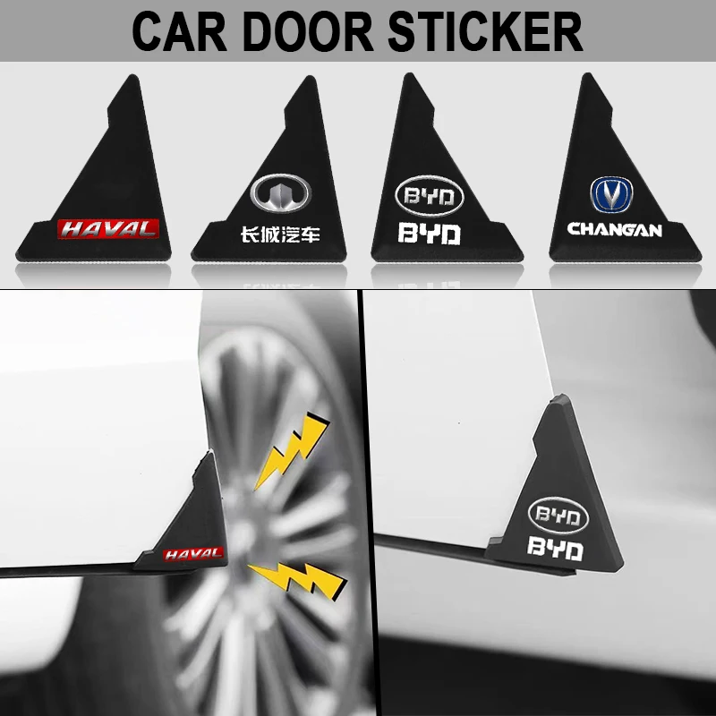 

2pcs Car Door Corner Cover Bumper Crash Scratch Protector for Skoda Octavia 2 3 Fabia Rapid Superb Kodiaq Karoq Car Accessories