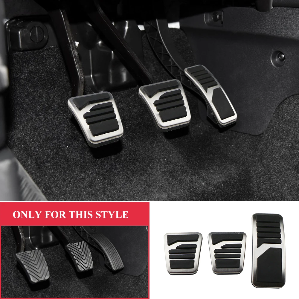 

Накладки из нержавеющей стали на педали Mitsubishi ASX Outlander Lancer EX Eclipse Cross Pajero