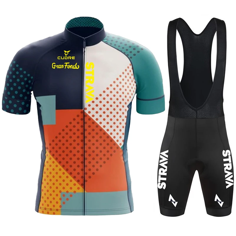

2022 Cycling Sets Clothing Man Laser Cut Men's Suit Shirt Bib Costume Bike Shorts Sport Set Women Sports Uniform Jersey MTB