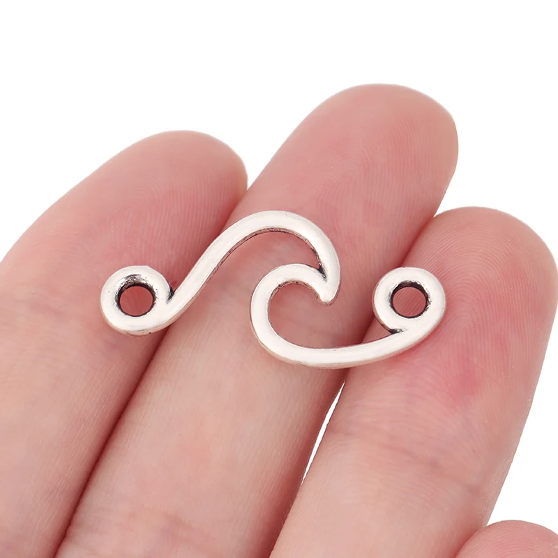 20 x искусственных подвесок для браслетов и ожерелий, аксессуары для изготовления ювелирных изделий 32x15 мм