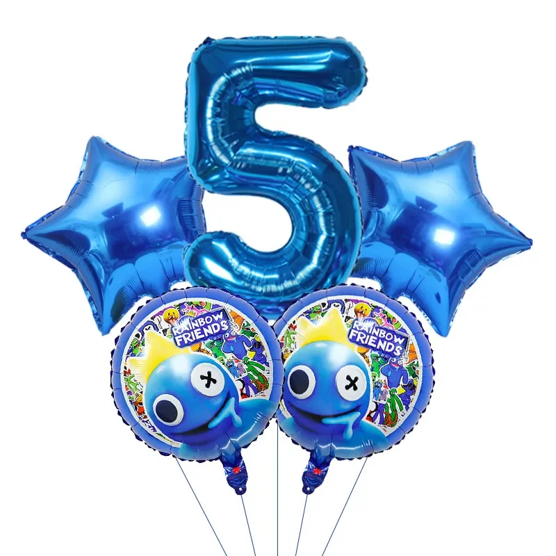

Набор воздушных шаров MINISO радужные друзья
