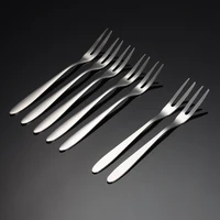 fruit fork 304 stainless steel fruit sign creative tableware household moon cake fork restaurant dessert fork fruit fork forks