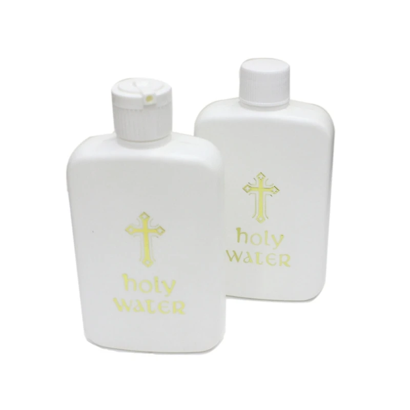 1/5 шт. бутылка для святой воды религиозный крест бутылки портативные