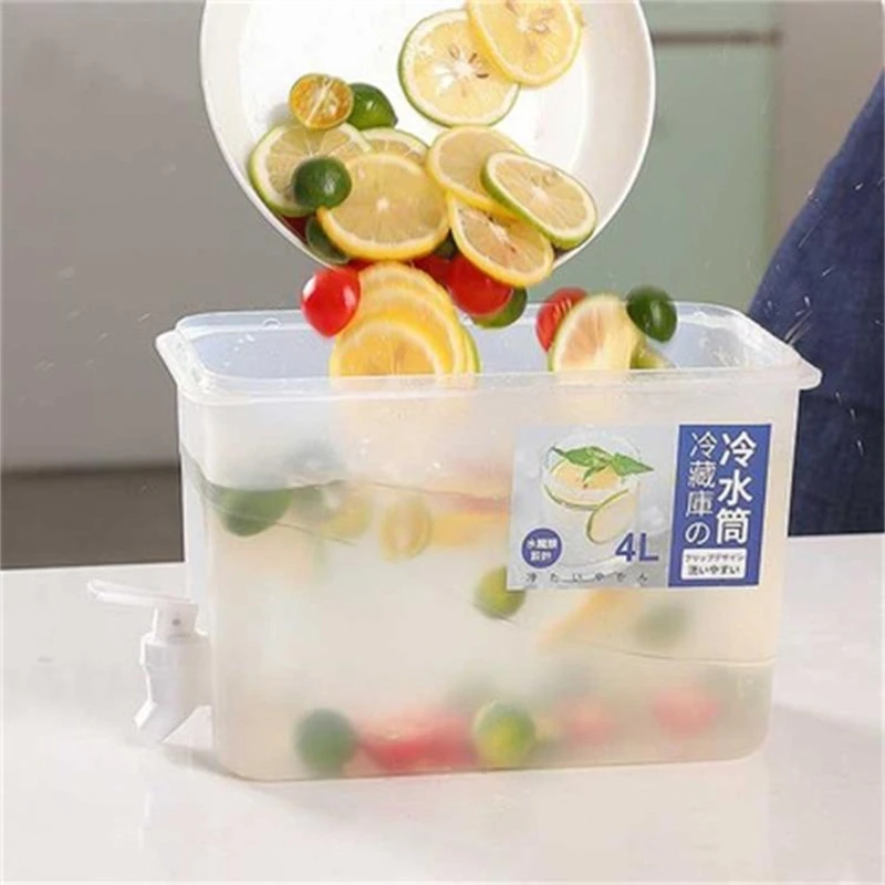 

Kitchen Supply Refrigerator Teapot Summer Household High Temperature Water Cup Pot Cool Water Bucket Cold Bubble Bottles