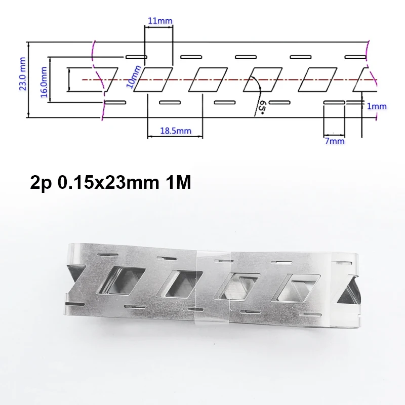 Никелевая пластина для аккумулятора 18650