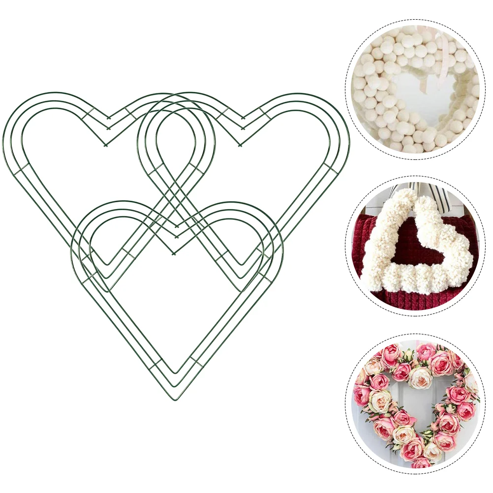 

3pcs Floral Wreath Frame Party Wreath Frame Wreath Frame Wreath Making Tool Wreath Rack DIY Wreath Frame