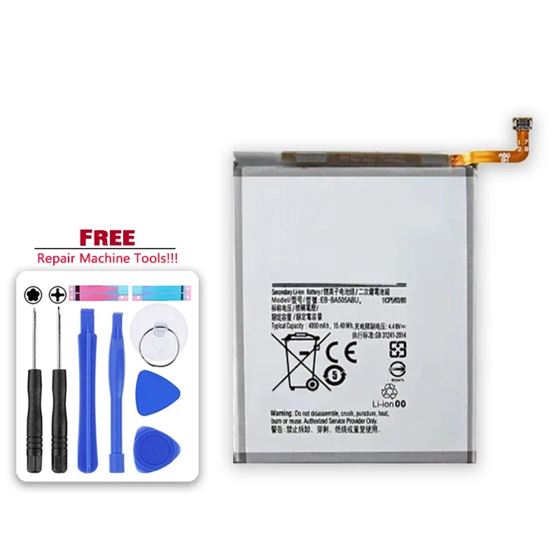 EB-BA505ABU 4000 мАч Сменный аккумулятор для мобильного телефона SAMSUNG Galaxy A50 A505F SM-A505F