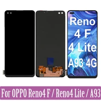 amoled for oppo reno4 f a93 4g cph2121 lcd display touch screen digitizer for reno4 lite cph2125 reno 4 lite 4f sph2209 lcd