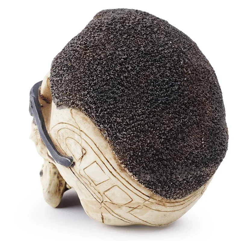 Vilead очки Череп статуя скульптура смола ремесло ужас реквизит модель Хэллоуин