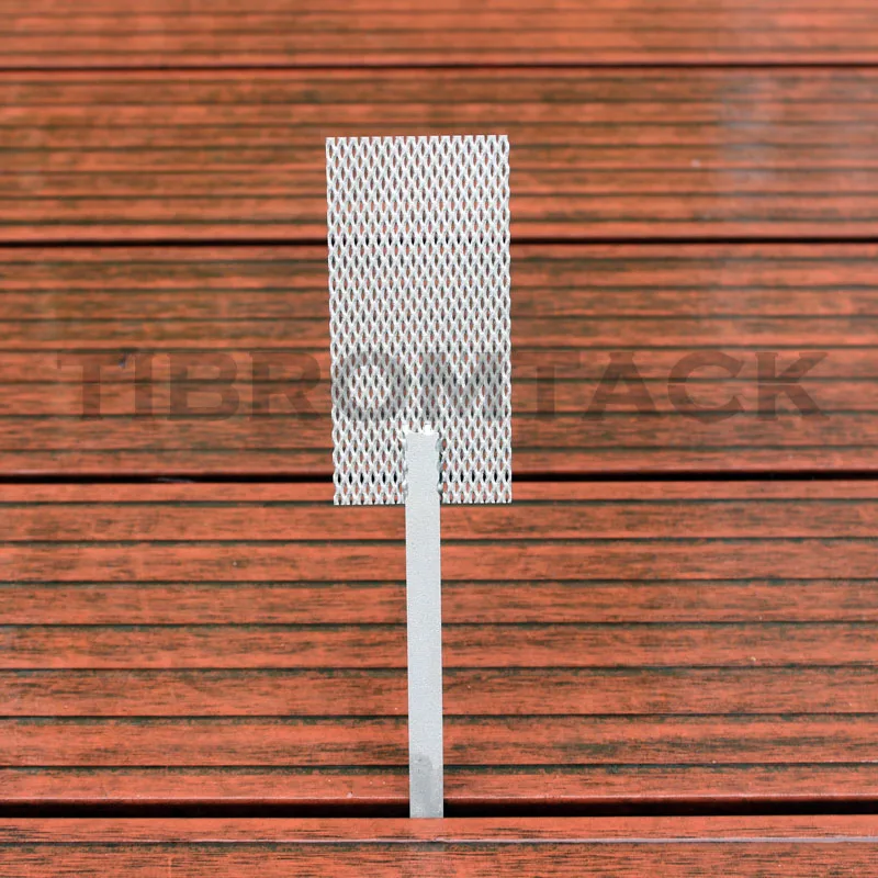 Титановая анодная сетка для электролиза водорода платинового покрытия