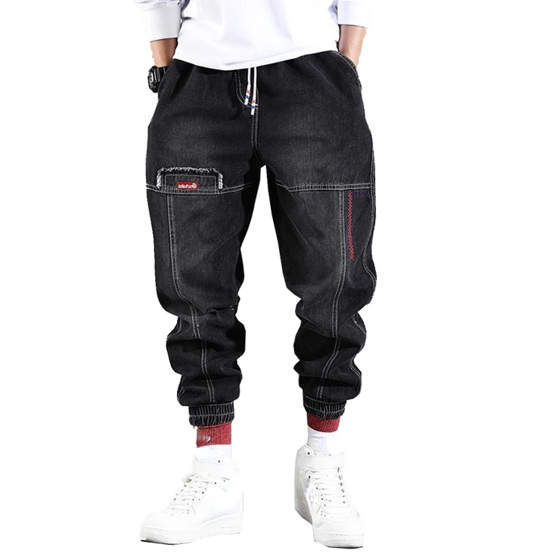 

2023New New Streetwear Hip Hop Cargo Pants Men's jeans Cargo Pants Elastic Harun pants Joggers Pants In Autumn and Spring Me