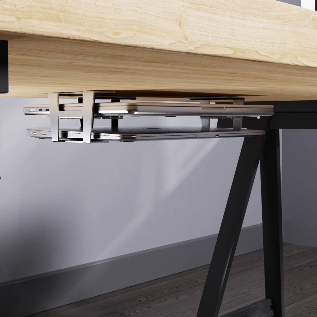 Ноутбук MacBook подставка для стола. Кронштейн хранения ноутбука Zakka деревянной