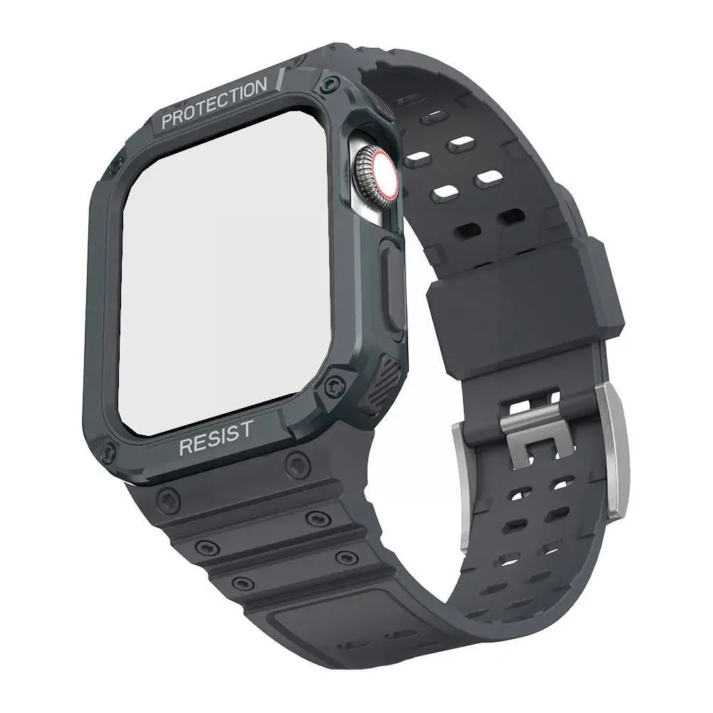 

Силиконовый ремешок для часов Apple Watch 8 7 6 SE 5 4 45 мм 41 мм 40 мм 44 мм, не стекло для IWatch 42 мм 38 мм E8X5