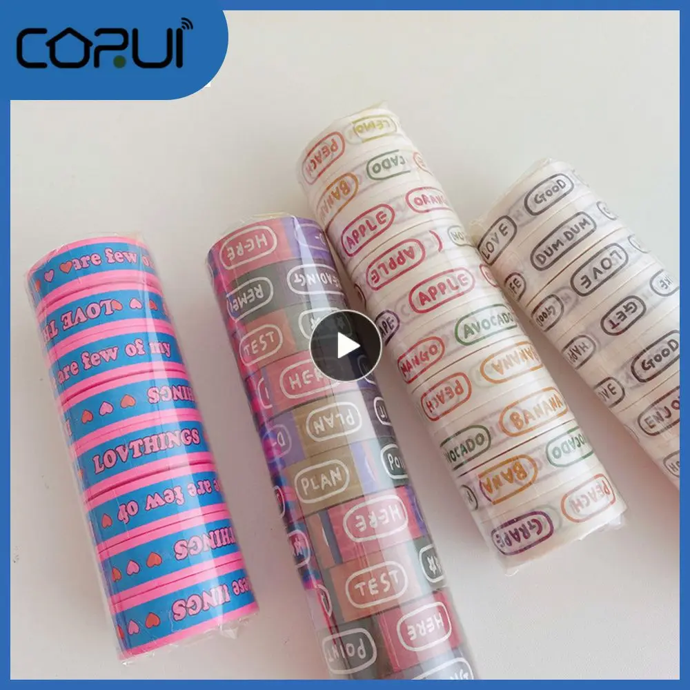 

Kawaii Tape Widely Used Fashionable Hand Account Stickers Convenient Unique Design Material Post Scrapbook And Paper Tape Tape