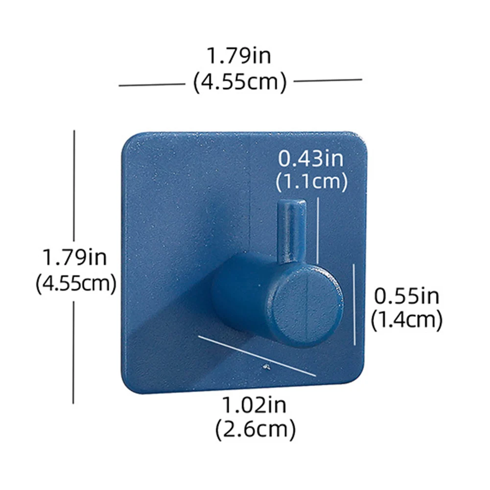 

Key Rack Holder Bathrooms Bedrooms Igh Powerful Adhesive No Damage Towel Hooks Wall Coat Rack Widely Application