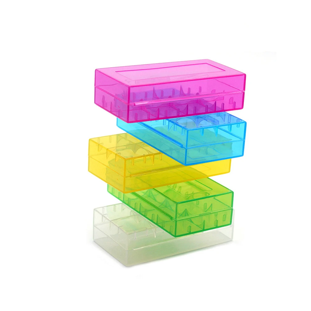 

Чехол для аккумулятора 18650, жесткий пластиковый чехол из ПВХ для хранения аккумуляторов 18650, 16340, чехол для аккумулятора, держатель для аккумулятора, 2 шт., 18650/4 шт., аккумуляторы 16340