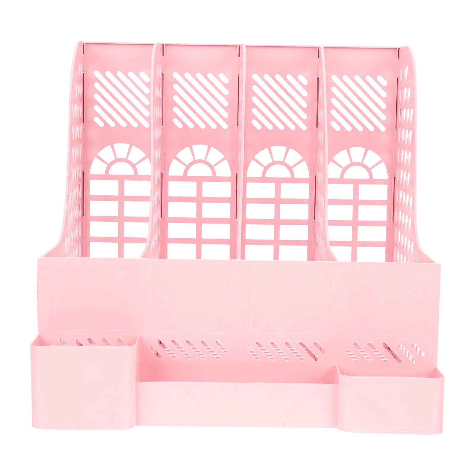 

File Box Office Folders Household Magazine Holder Tabletop Book Organizer Books Plastic Home Supply Convenient