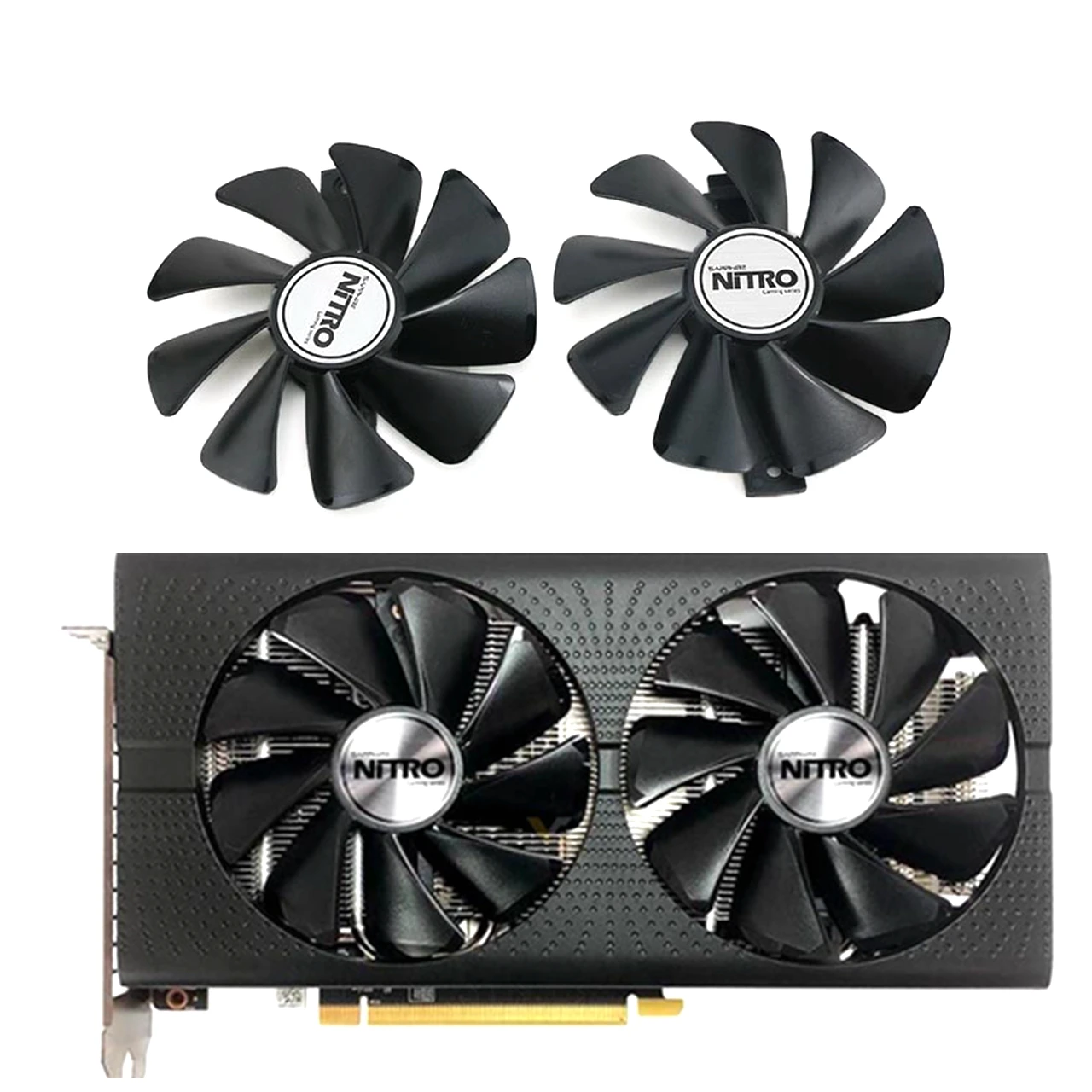

Новый CF1015H12D 2 шт./лот 95 мм для вентилятора видеокарты NITRO RX470 480 570 580 Sapphire RX470 480 570 580 590