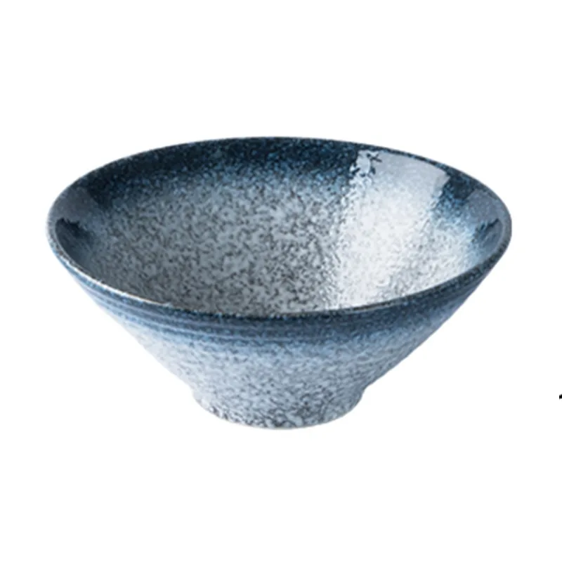 

Japanese Creative Tableware Set Commercial Ceramic Bowl, Household Large Ramen Kitchen Accessories Tazon Noodles Soup Bowl