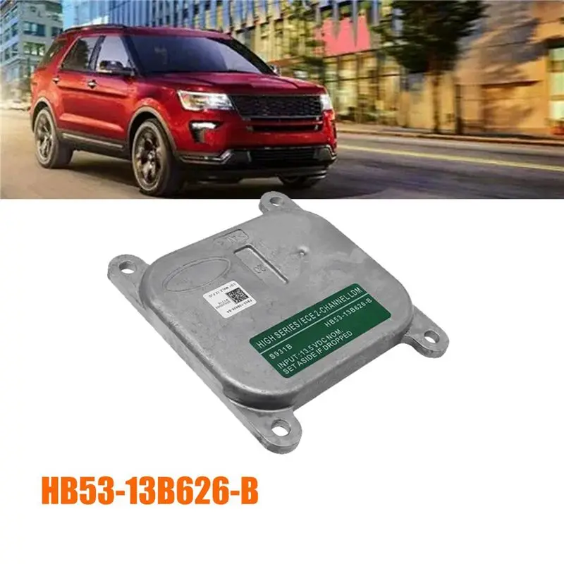 Фото Блок управления модулем фар A03Z-2X HB53-13B626-B для Ford Explorer 2017-2019, драйвер светодиодных фар LDM, ксеноновый балласт HID. №4
