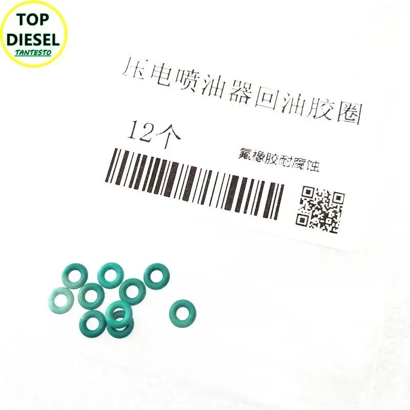 

12 шт. пьезоинжектор Соленоидный клапан уплотнение резиновые кольца шайба ремонтные комплекты для Simens Bosch