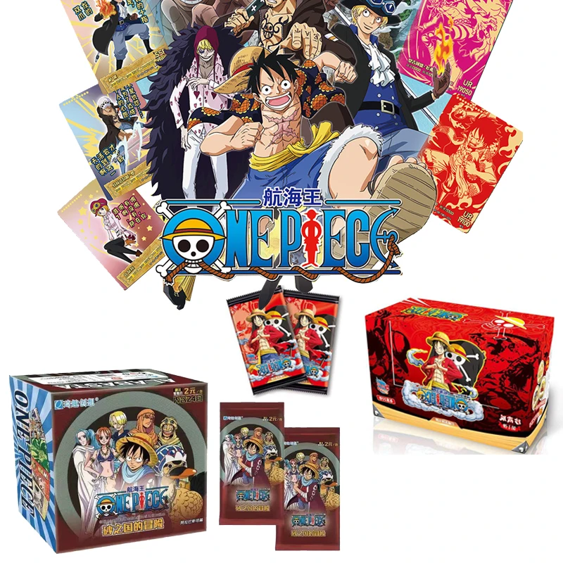 

Luffy Zoro Nami Anime Rare Cards Box One Piece Japanese Collections Card Game Collectibles Children Birthday Boys Gift Toy