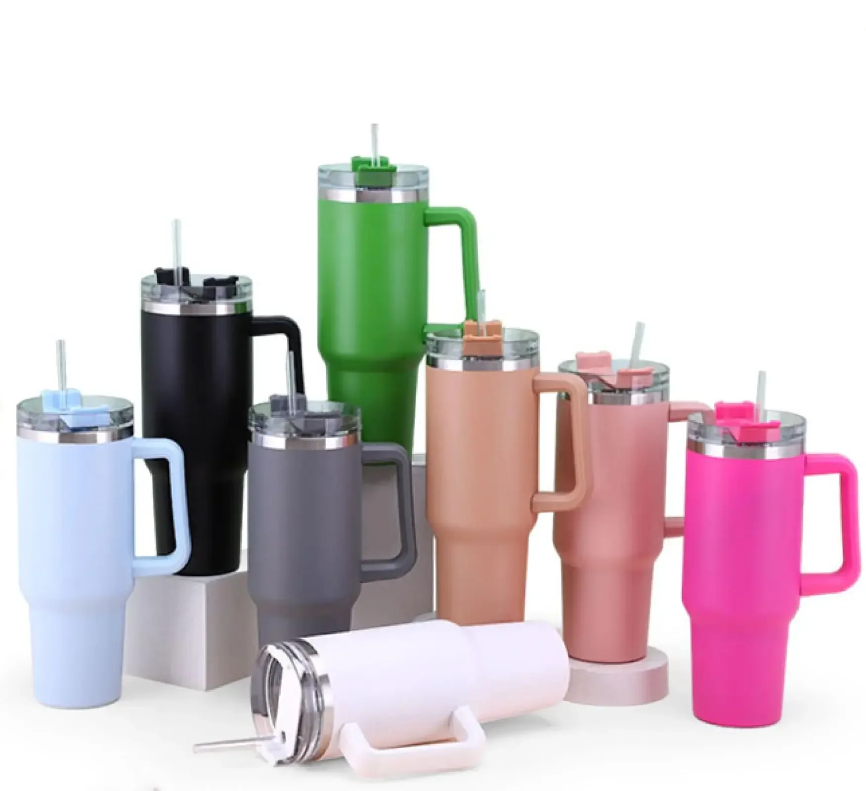 Стакан с термоизоляцией и охлаждением из нержавеющей стали