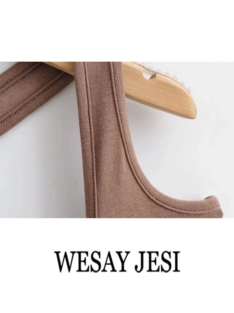 WESAY JESI 2022 Y2k однотонная уличная одежда с длинными рукавами футболка Корейская