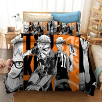 japan anime haikyuu 3d printed bedding set duvet covers pillowcases comforter bedding set bedclothes bed linen